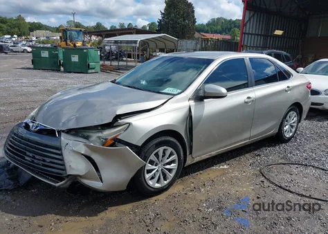 2016 Toyota Camry Le из США, поврежденный, VIN 4T4BF1FK6GR550989